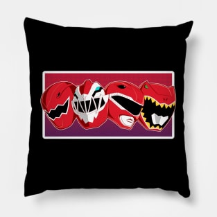 Forever Red Dino Rangers! Pillow