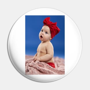 Adorable seven months babygirl Pin