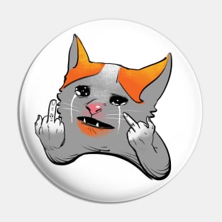 F.U Cat Pin