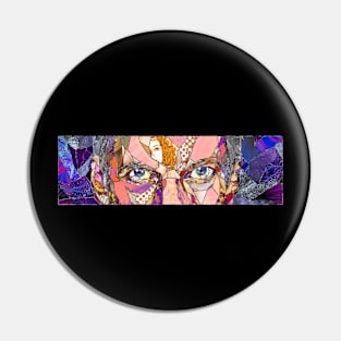 Twelfth Doctor - digital stained glass artwork Pin