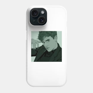 Connor Franta in Green Phone Case