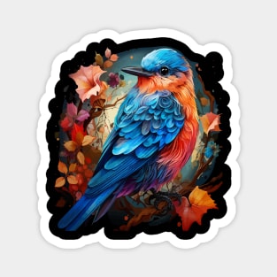 Eastern Bluebird Rainbow Magnet