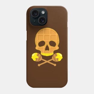 Waffle Skull and Honey Phone Case