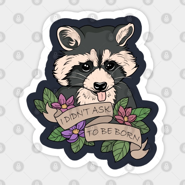 Raccoon - Raccoon - Sticker