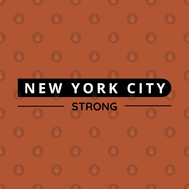 NYC Strong (Light Colors) by Proud Town Tees