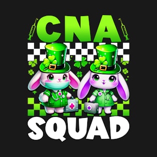 certified nursing assistant CNA squad Nurse st Patricks Day T-Shirt