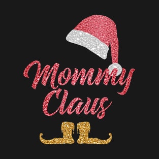 Funny Santa Mommy Claus Merry Christmas Gifts for Men Women T-Shirt
