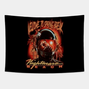 Nightmare Beach, Classic Horror (Version 1) Tapestry