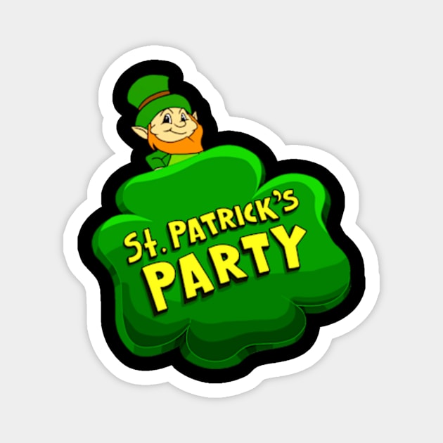 ST patricks days Magnet by Berujung Harmony