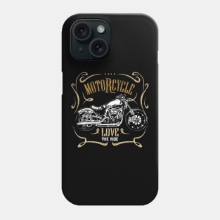 Vintage Motorcycle Rider Motorcycle Lover Biker Phone Case