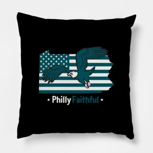 Philly Faithful Philadelphia eagles Pillow