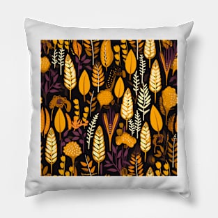 Autumn Harvest Pattern 11 Pillow