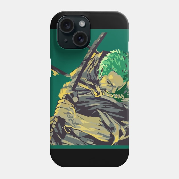 Roronoa Zoro Phone Case by BarnawiMT