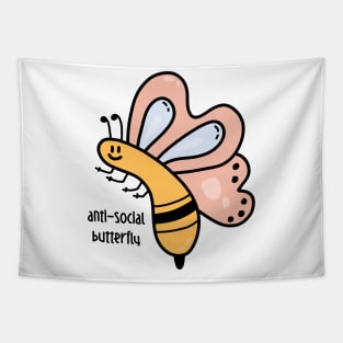 Anti-Social Butterfly Tapestry