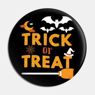 Trick Or Treat Pin