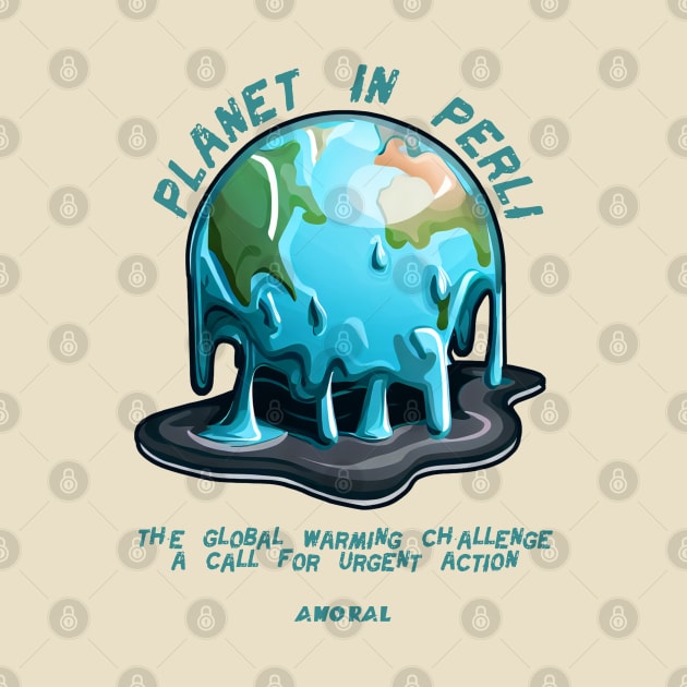 Planet In Perli | Global Warming by amoral666