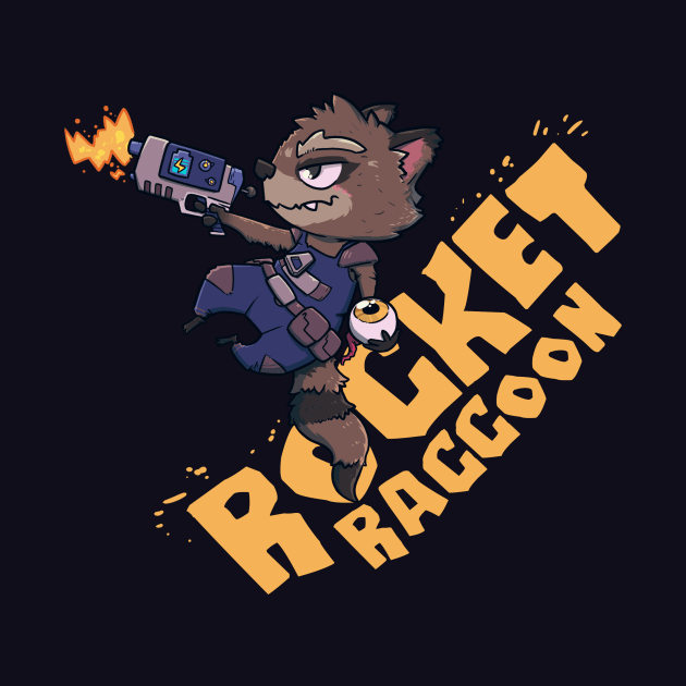 Rocket Raccoon by Susto
