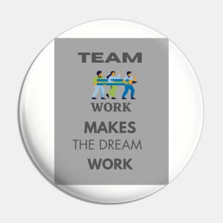 Team work Pin