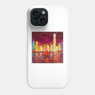 Night In Hong Kong Phone Case