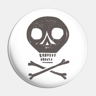 Skull and Cross Bones Pin