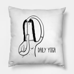 Yoga time Pillow