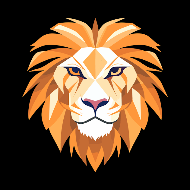 Lion Animal Freedom World Wildlife Wonder Vector Graphic by Cubebox