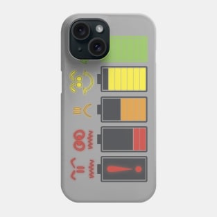 mood battery Phone Case