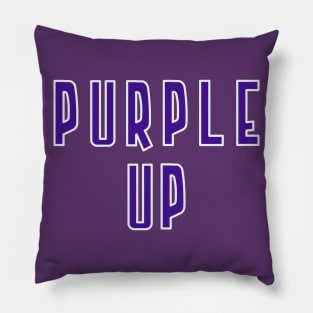 Purple Up Day Pillow