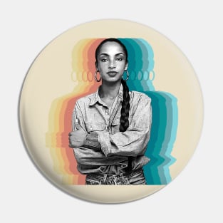 Sade Retro Classic Pin