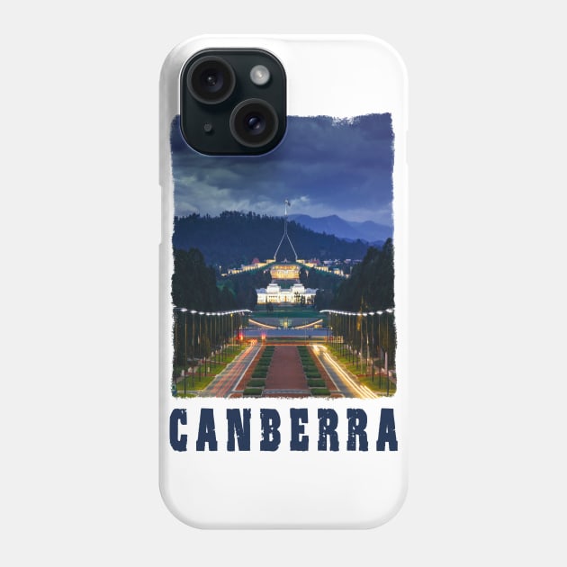 canberra Phone Case by teehood