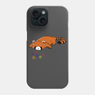 Red Panda Tabletop RPG Player Phone Case