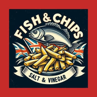 British Fish & Chips T-Shirt