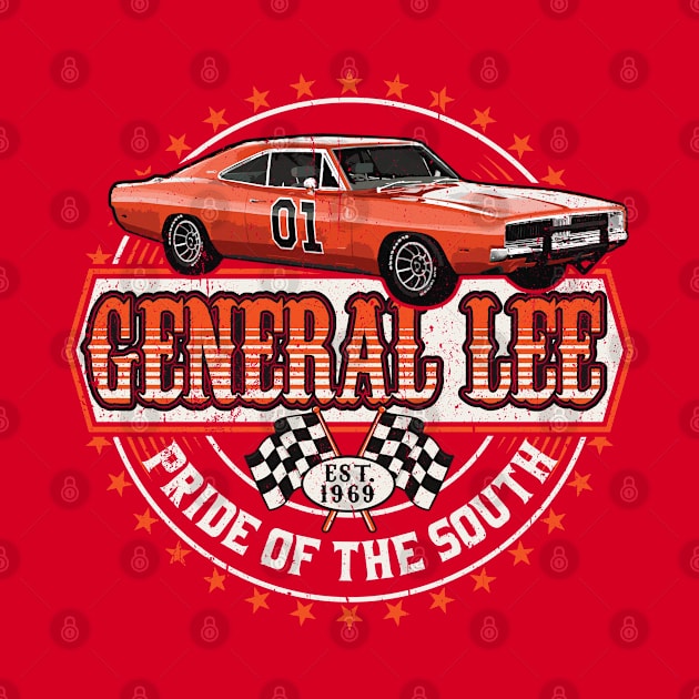 General Lee Pride of the South by Alema Art