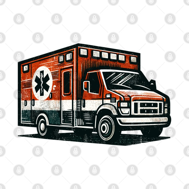 Ambulance by Vehicles-Art