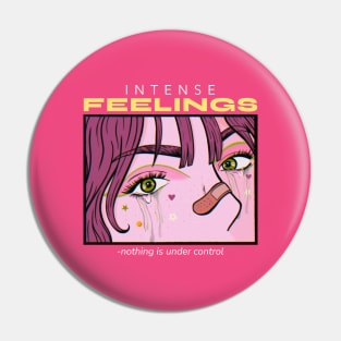 Green eyes Pin