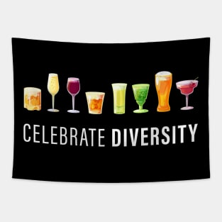 Celebrate Diversity - Beer Lover Tapestry