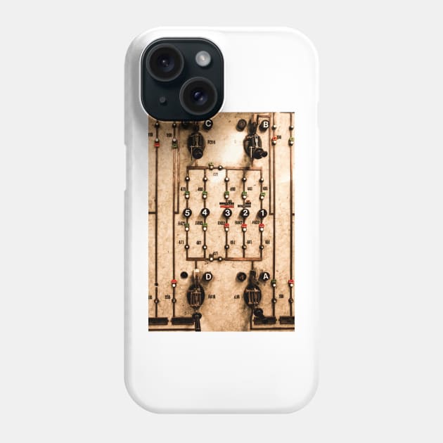 Vintage Switch Board Phone Case by Robert Alsop