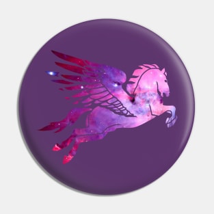 Space Pegasus Pin