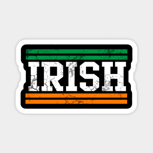 Irish Ireland Flag St Patricks Day Family Heritage Magnet