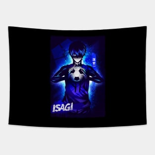 Attack of Silhouette Isagi Tapestry