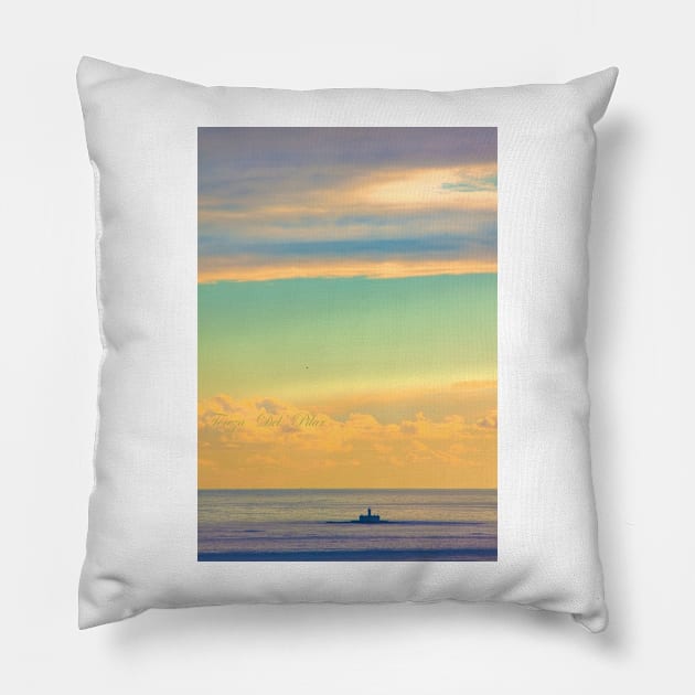 the lighthouse Pillow by terezadelpilar