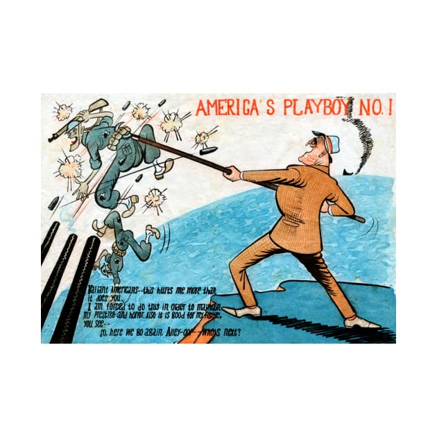 WWII America's Playboy FDR by historicimage