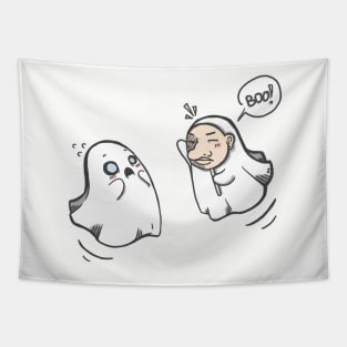 Spoopy Hooman Tapestry