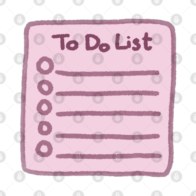 To Do List by BigSaturn