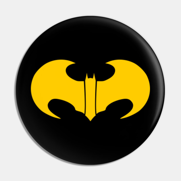 Batman Ninja Symbol Batman Pin Teepublic