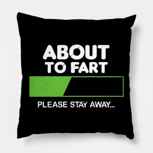 Funny Farting Fart Joke Funny Hilarious Meme Pillow