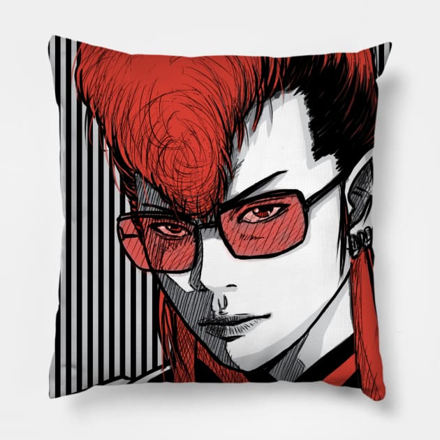 Kishidan Pillow by kotchiyuuki