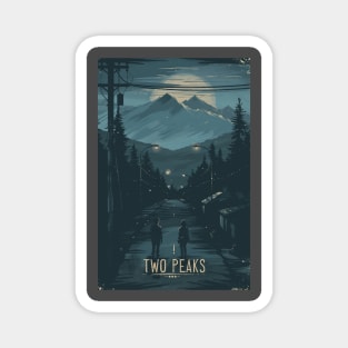Peak Pals for Mountain Adventure & Hiking Enthusiasts Magnet