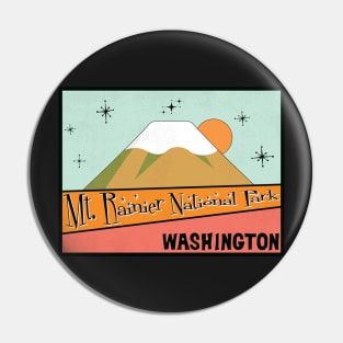 Mount Rainier National Park Washington 2 Pin