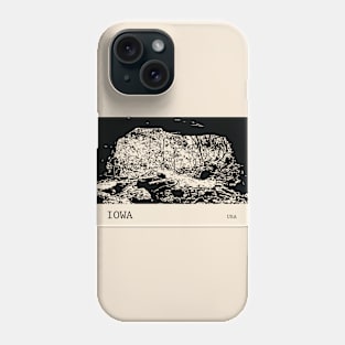 Iowa USA Phone Case